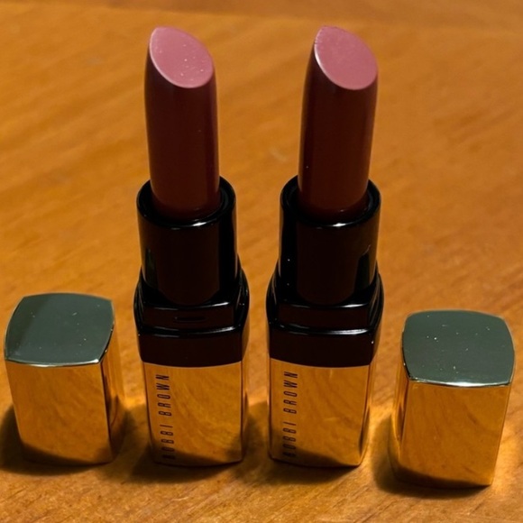 2 Bobbi Brown Luxe Lip Color Neutral Rose Lipsticks - Picture 2 of 16